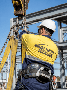 Riggers on the Gold Coast at work - Rankin Steel